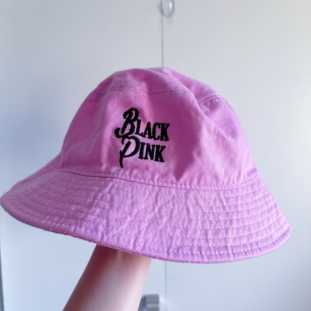 🖤🎀🏴Blackpink merch - bucket hat 🩷♠️💗